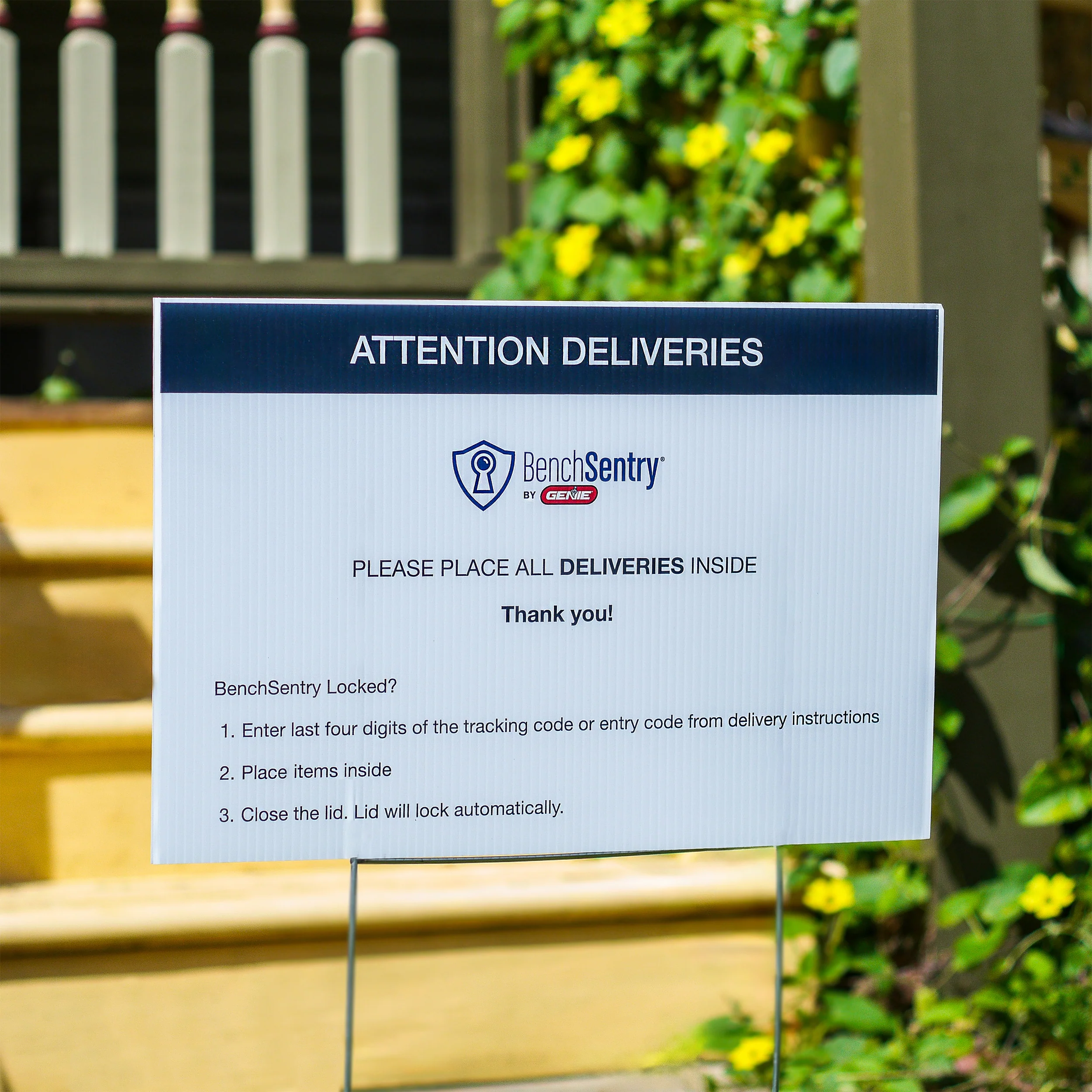 BenchSentry Connect - Secure Package Delivery Porch Box - Image 6